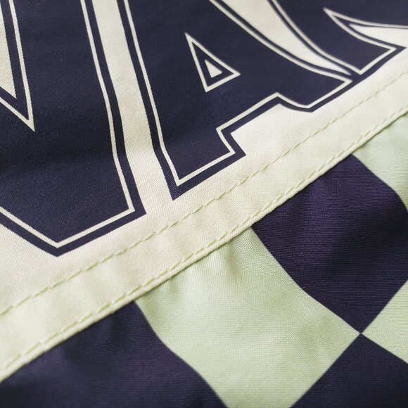 VANS Off The Wall BMX Skate Track Pants Joggers Checkers Neon Yellow Green *note - Picture 10 of 15